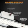 LED-vekstlys for innendørs planter