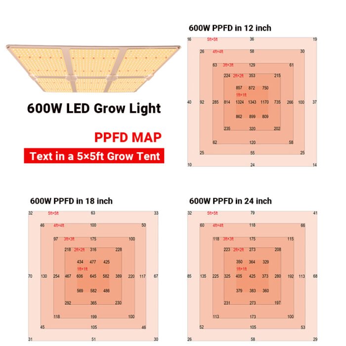 LED-lys for innendørs planter