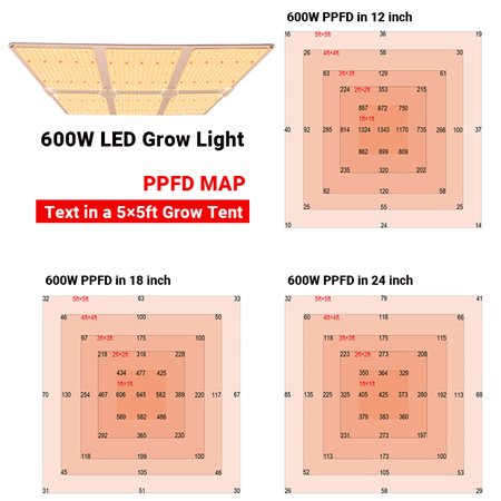 best 600w led grow light