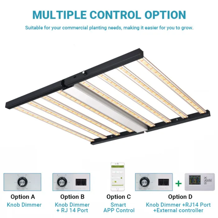 la horticultura LED crece la luz