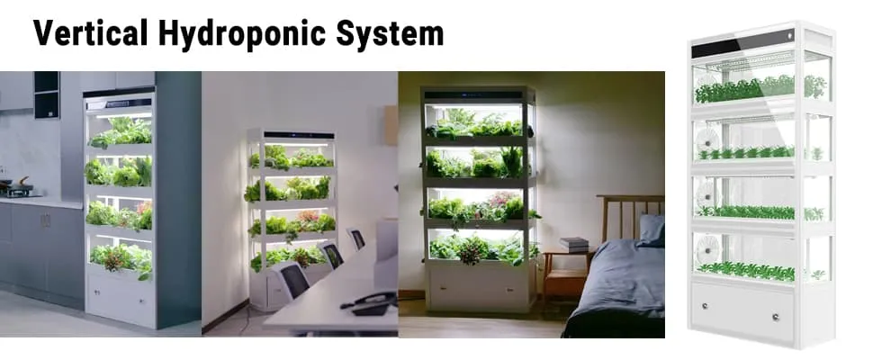 Vertikale hydroponiske systemer