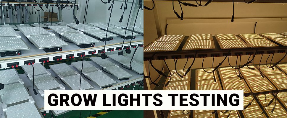 grow lights testing