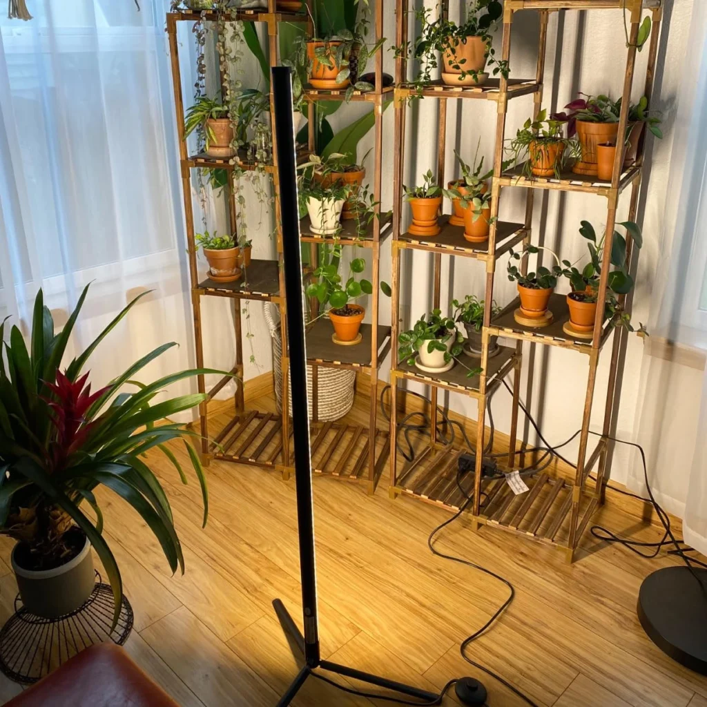led side lighting for plant racks