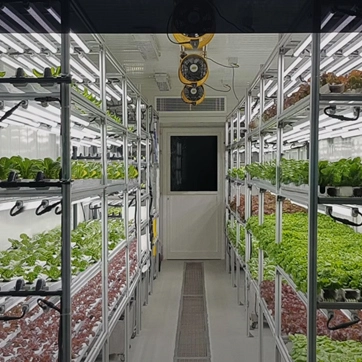 grow light tube for Container
