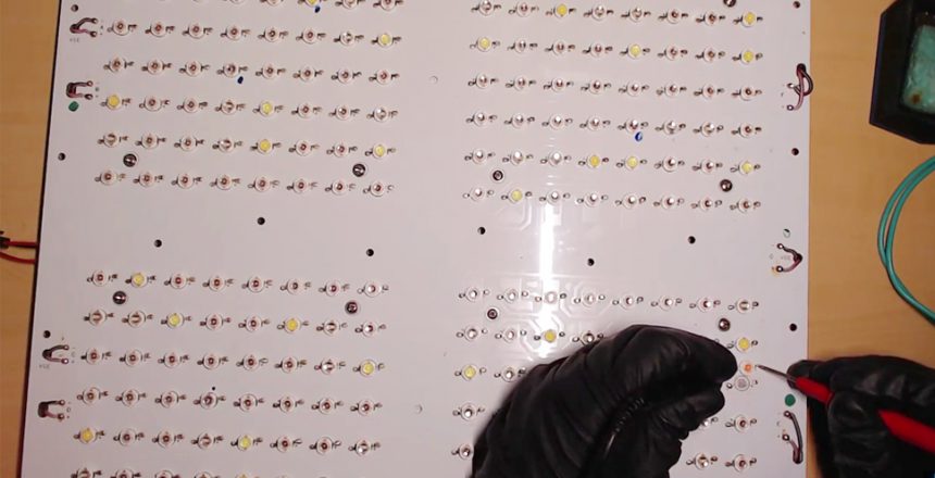 how to fix led grow lights